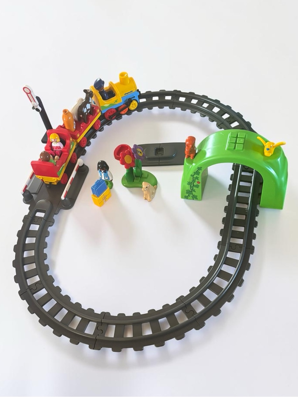 PLAYMOBIL 1.2.3 70179 My First Train Set Track Animals Figures